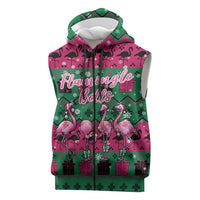 Firefighter Presents Christmas Sleeveless Zip Hoodie Xmas Holiday Patterns - Wonder Print Shop