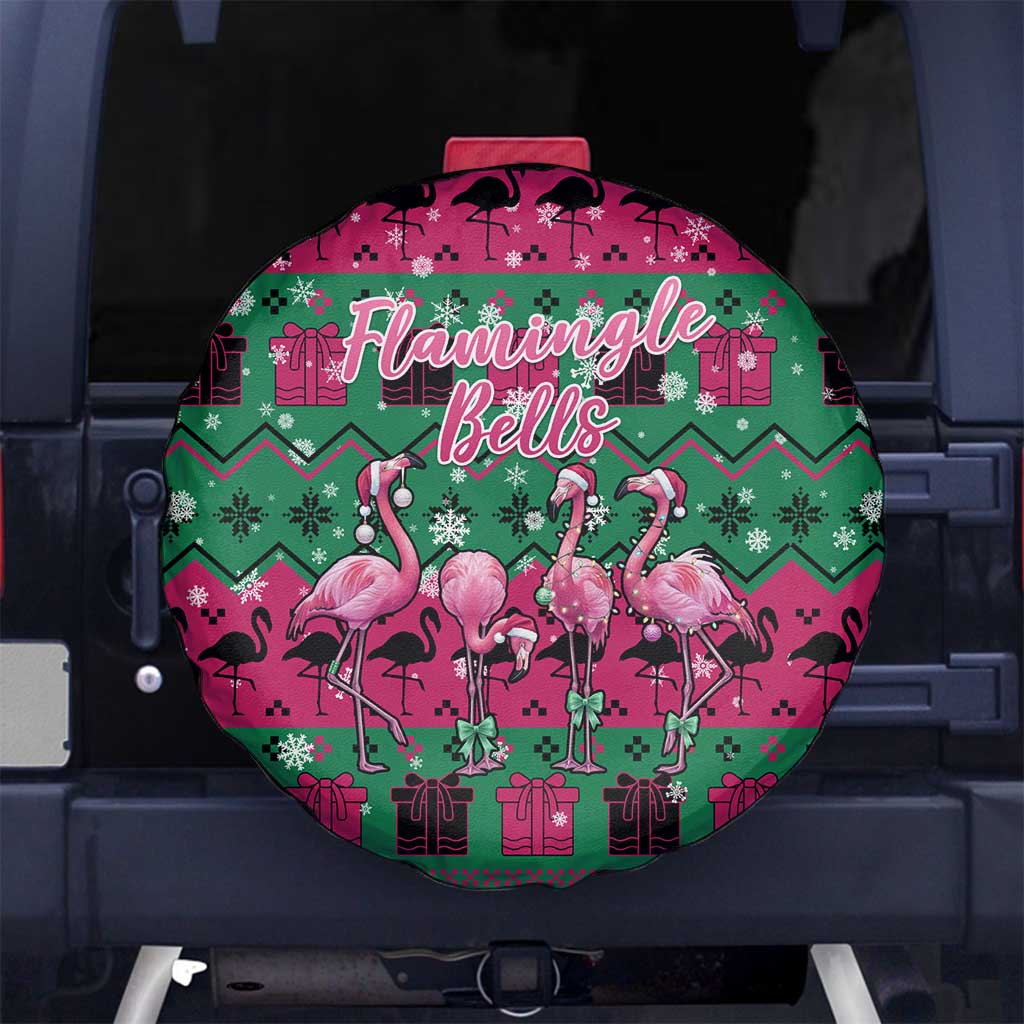 Firefighter Presents Christmas Spare Tire Cover Xmas Holiday Patterns - Wonder Print Shop