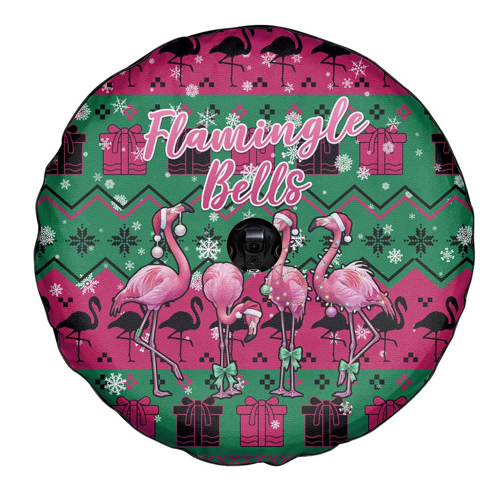 Firefighter Presents Christmas Spare Tire Cover Xmas Holiday Patterns - Wonder Print Shop