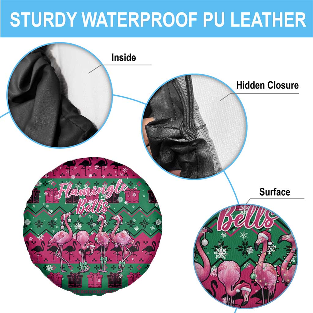Firefighter Presents Christmas Spare Tire Cover Xmas Holiday Patterns - Wonder Print Shop