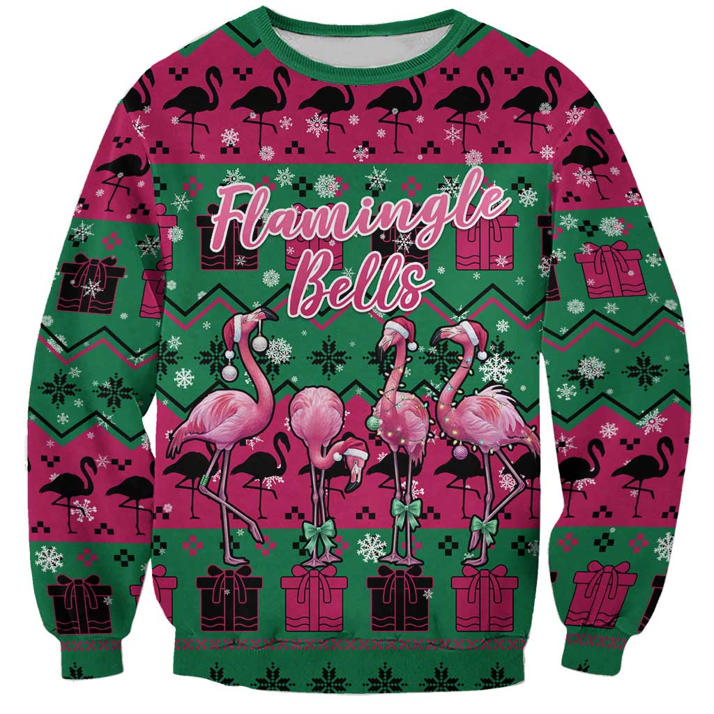 Firefighter Presents Christmas Sweatshirt Xmas Holiday Patterns - undefined