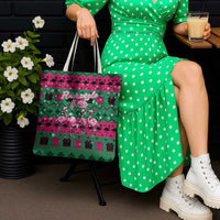 Firefighter Presents Christmas Tote Bag Xmas Holiday Patterns - Wonder Print Shop