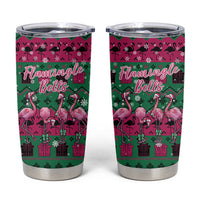 Firefighter Presents Christmas Tumbler Cup Xmas Holiday Patterns - undefined