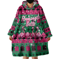 Firefighter Presents Christmas Wearable Blanket Hoodie Xmas Holiday Patterns - Wonder Print Shop