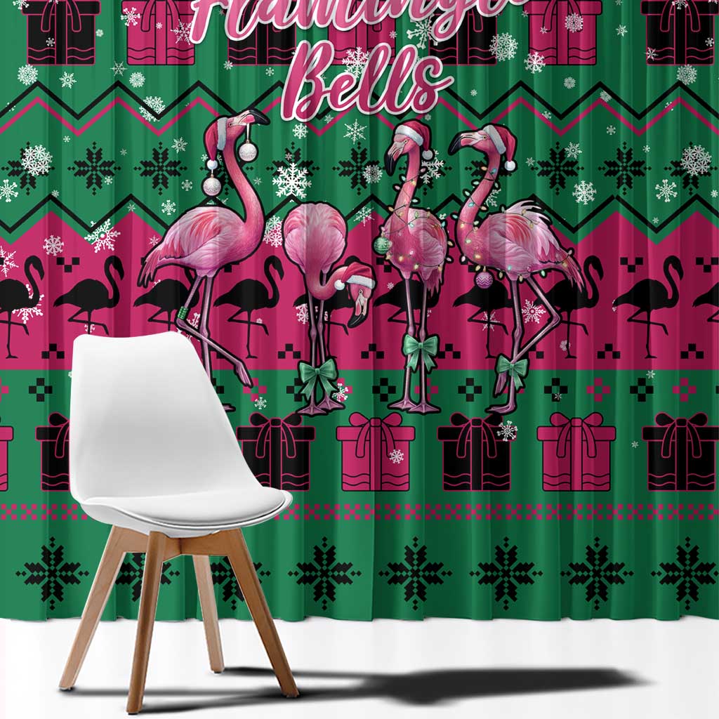 Firefighter Presents Christmas Window Curtain Xmas Holiday Patterns - Wonder Print Shop