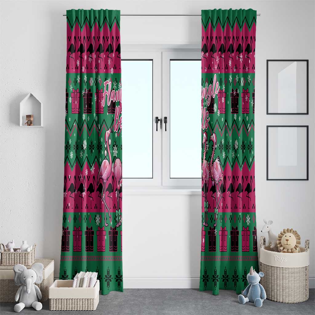 Firefighter Presents Christmas Window Curtain Xmas Holiday Patterns - Wonder Print Shop