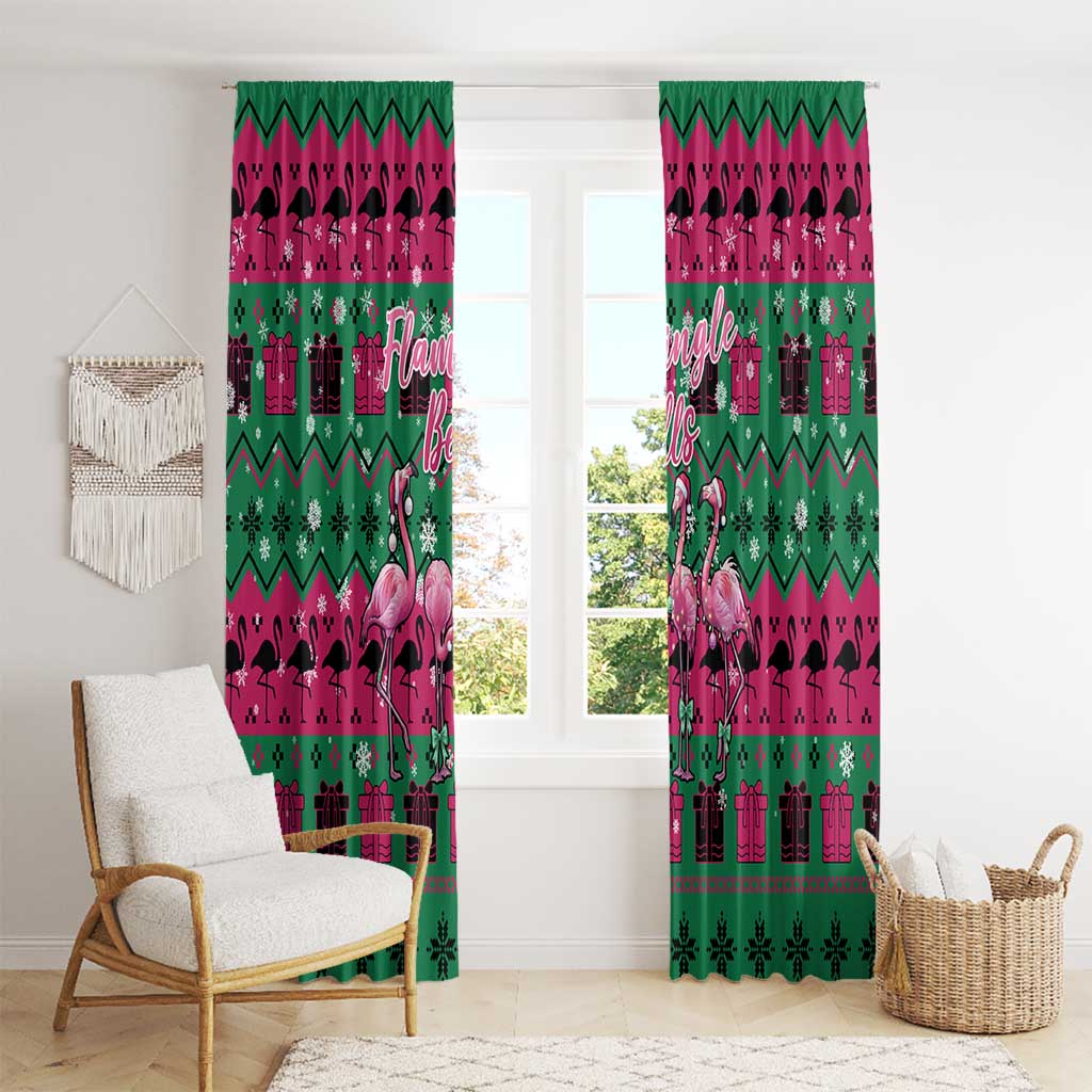 Firefighter Presents Christmas Window Curtain Xmas Holiday Patterns - Wonder Print Shop
