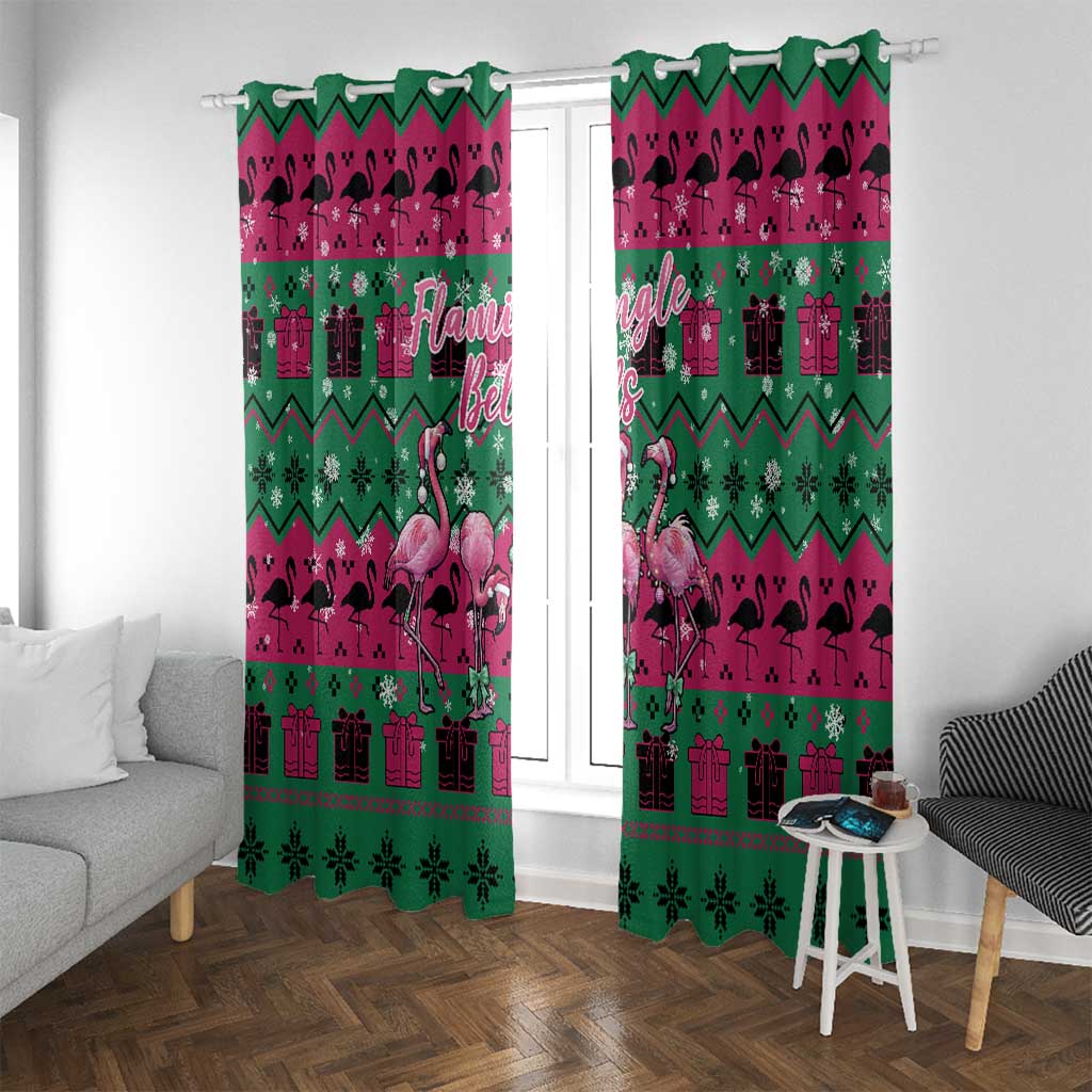 Firefighter Presents Christmas Window Curtain Xmas Holiday Patterns - Wonder Print Shop