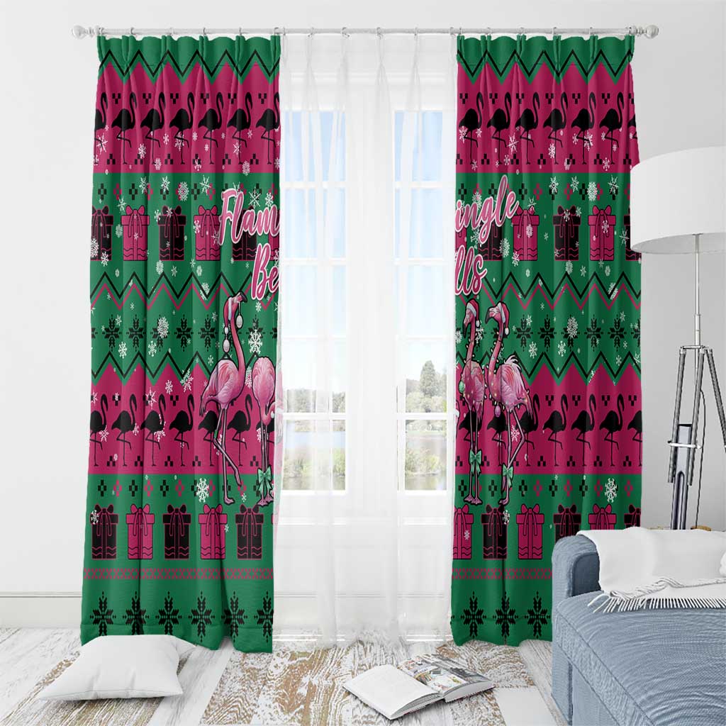 Firefighter Presents Christmas Window Curtain Xmas Holiday Patterns - Wonder Print Shop