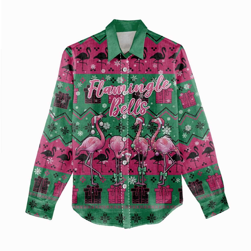 Firefighter Presents Christmas Women Casual Shirt Xmas Holiday Patterns - Wonder Print Shop