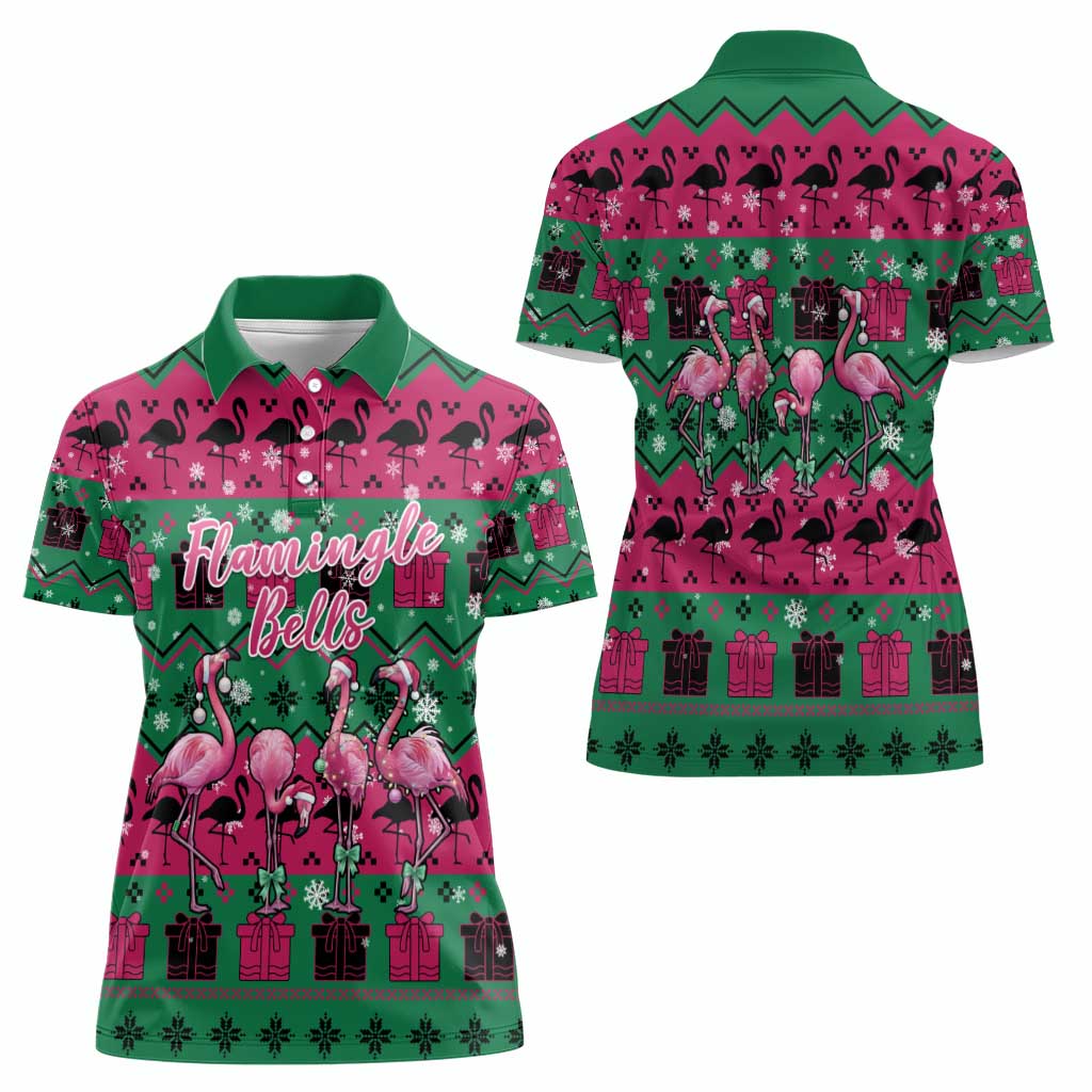 Firefighter Presents Christmas Women Polo Shirt Xmas Holiday Patterns - Wonder Print Shop