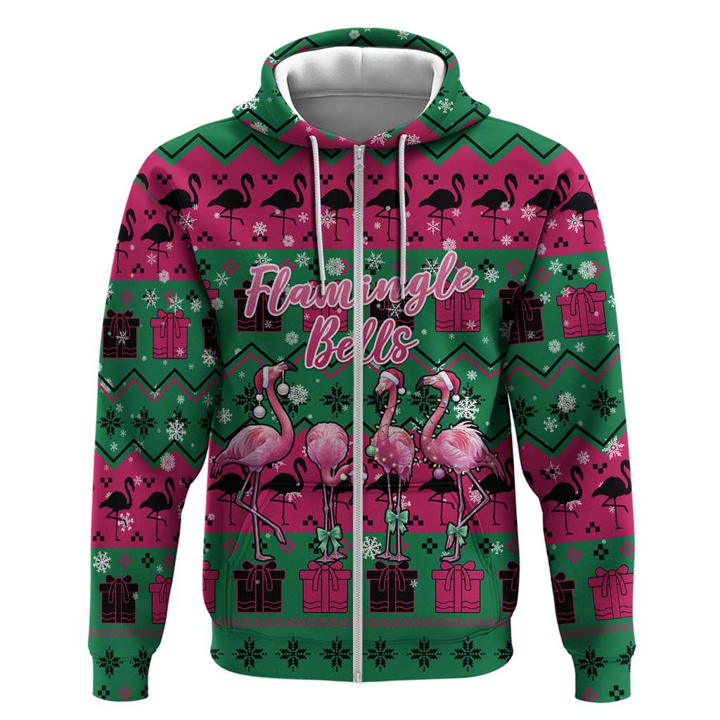 Firefighter Presents Christmas Zip Hoodie Xmas Holiday Patterns - Wonder Print Shop