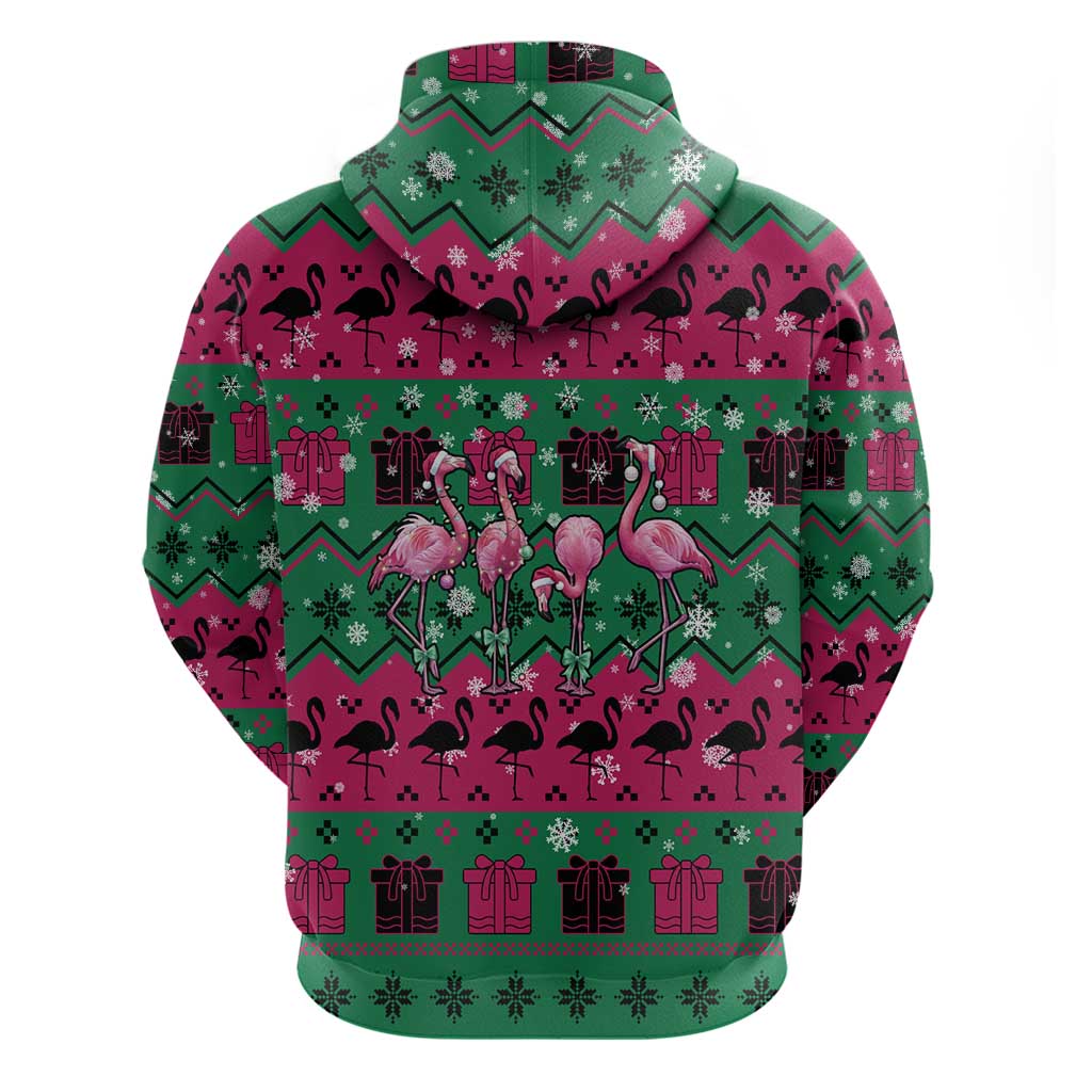 Firefighter Presents Christmas Zip Hoodie Xmas Holiday Patterns - Wonder Print Shop