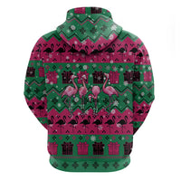 Firefighter Presents Christmas Zip Hoodie Xmas Holiday Patterns - Wonder Print Shop