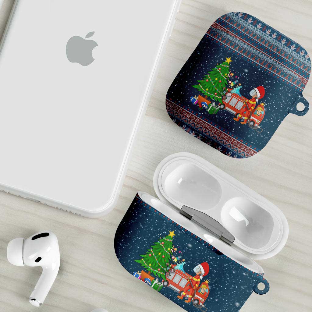 Flamingle Bells Xmas Christmas AirPods Case Xmas Holiday Patterns - Wonder Print Shop