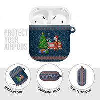 Flamingle Bells Xmas Christmas AirPods Case Xmas Holiday Patterns - Wonder Print Shop