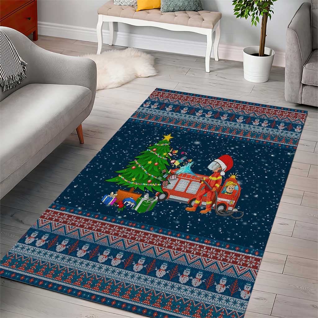 Flamingle Bells Xmas Christmas Area Rug Xmas Holiday Patterns - Wonder Print Shop