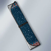 Flamingle Bells Xmas Christmas Auto Sun Shade Xmas Holiday Patterns - Wonder Print Shop