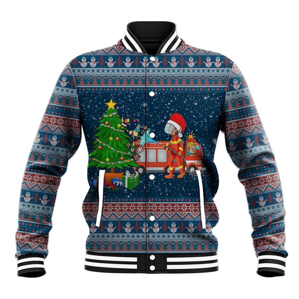 Flamingle Bells Xmas Christmas Baseball Jacket Xmas Holiday Patterns - Wonder Print Shop