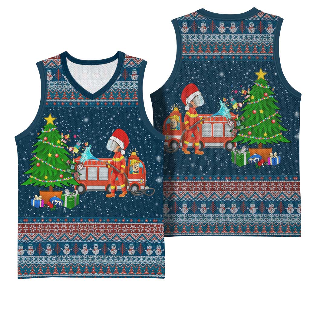 Flamingle Bells Xmas Christmas Basketball Jersey Xmas Holiday Patterns - Wonder Print Shop