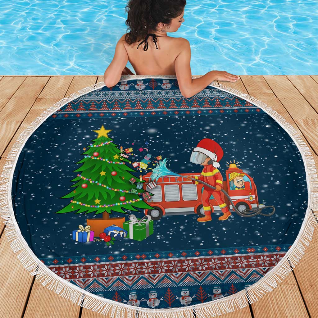 Flamingle Bells Xmas Christmas Beach Blanket Xmas Holiday Patterns - Wonder Print Shop