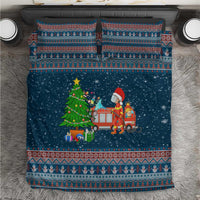 Flamingle Bells Xmas Christmas Bedding Set Xmas Holiday Patterns - Wonder Print Shop