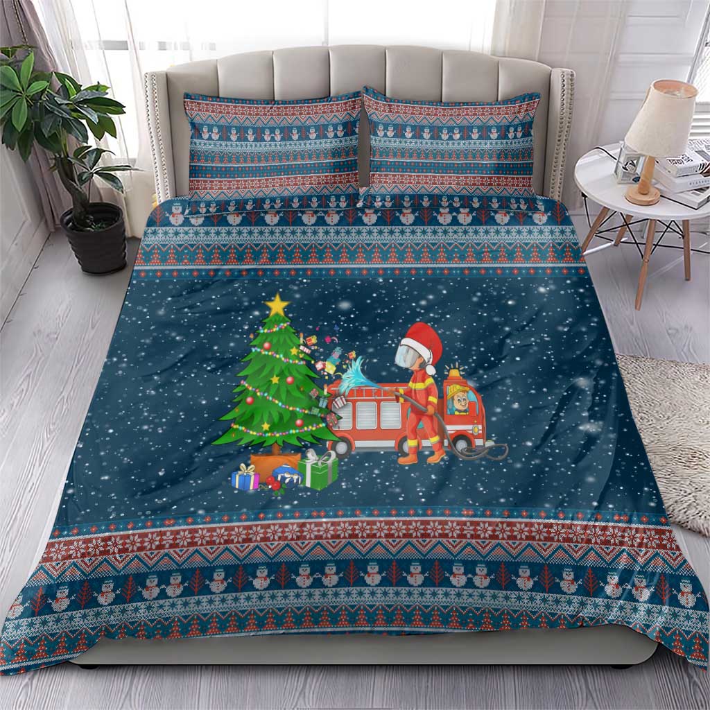 Flamingle Bells Xmas Christmas Bedding Set Xmas Holiday Patterns - Wonder Print Shop