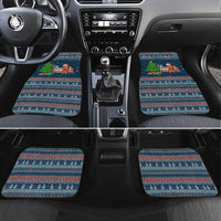 Flamingle Bells Xmas Christmas Car Mats Xmas Holiday Patterns - Wonder Print Shop