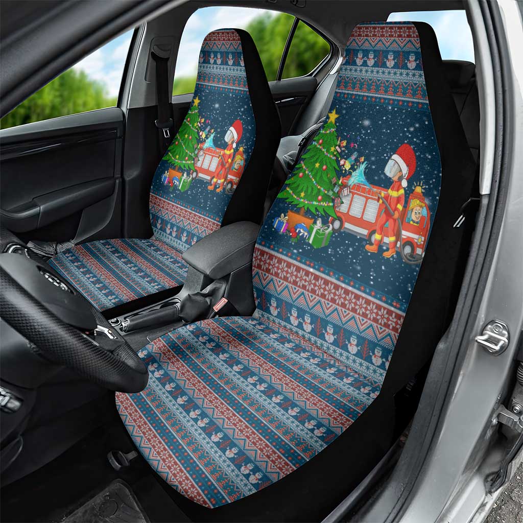 Flamingle Bells Xmas Christmas Car Seat Cover Xmas Holiday Patterns - Wonder Print Shop