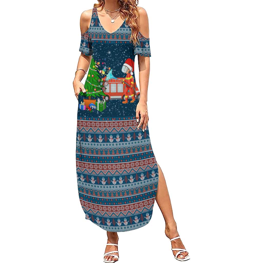 Flamingle Bells Xmas Christmas Family Matching Summer Maxi Dress and Hawaiian Shirt Xmas Holiday Patterns - Wonder Print Shop