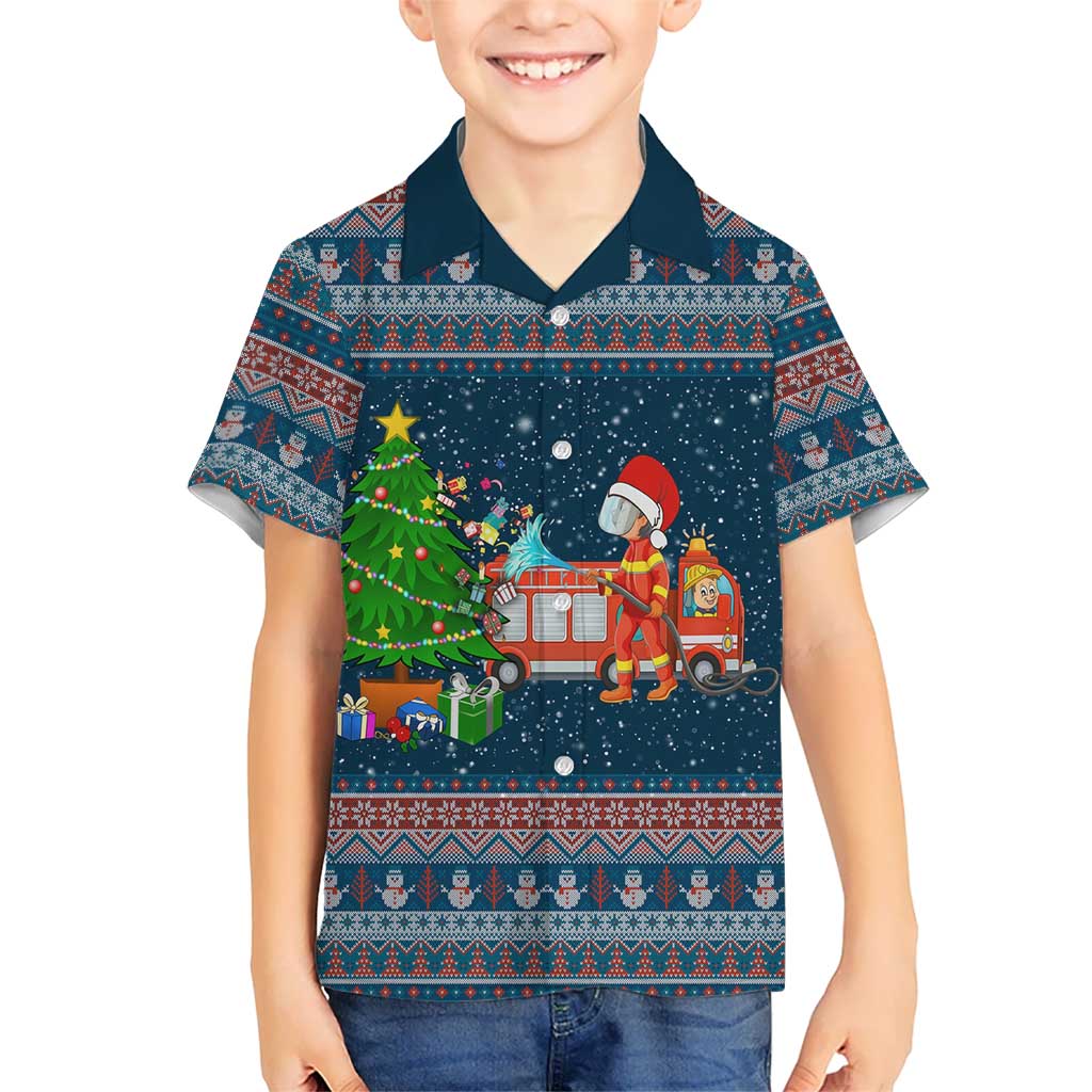 Flamingle Bells Xmas Christmas Family Matching Summer Maxi Dress and Hawaiian Shirt Xmas Holiday Patterns - Wonder Print Shop