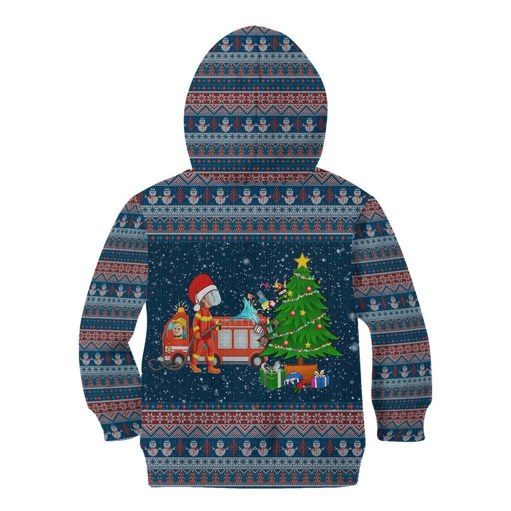 Flamingle Bells Xmas Christmas Kid Hoodie Xmas Holiday Patterns - Wonder Print Shop