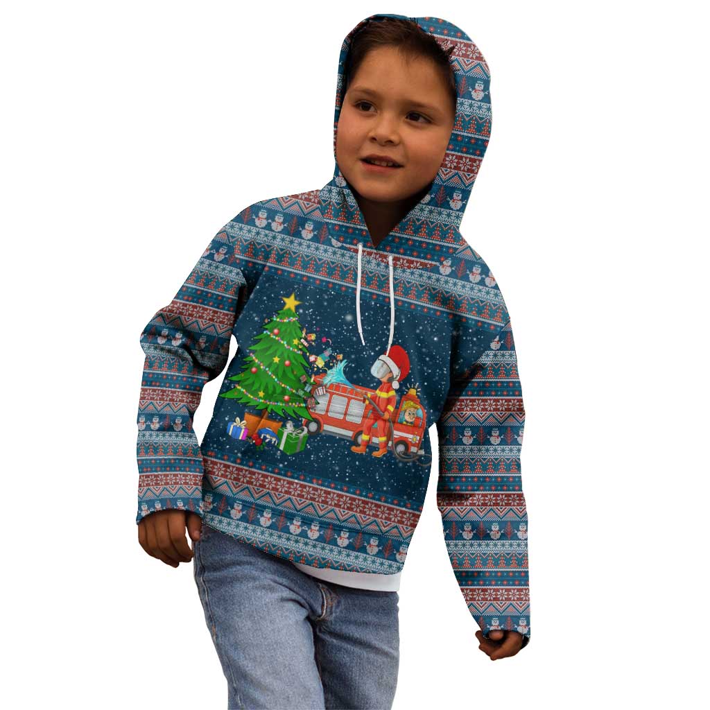 Flamingle Bells Xmas Christmas Kid Hoodie Xmas Holiday Patterns - Wonder Print Shop