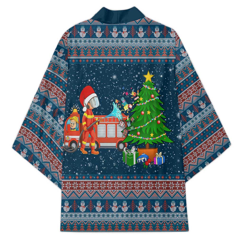 Flamingle Bells Xmas Christmas Kimono Xmas Holiday Patterns - Wonder Print Shop