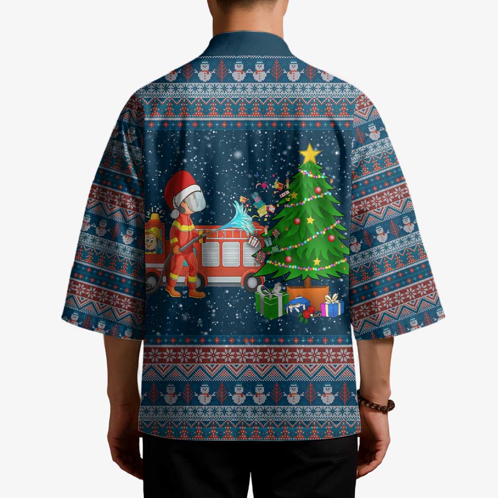 Flamingle Bells Xmas Christmas Kimono Xmas Holiday Patterns - Wonder Print Shop