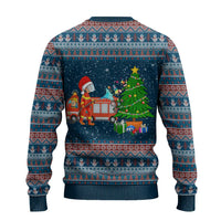 Flamingle Bells Xmas Christmas Ugly Christmas Sweater Xmas Holiday Patterns - Wonder Print Shop