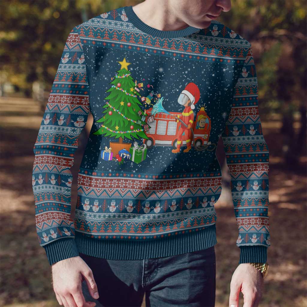 Flamingle Bells Xmas Christmas Ugly Christmas Sweater Xmas Holiday Patterns - Wonder Print Shop