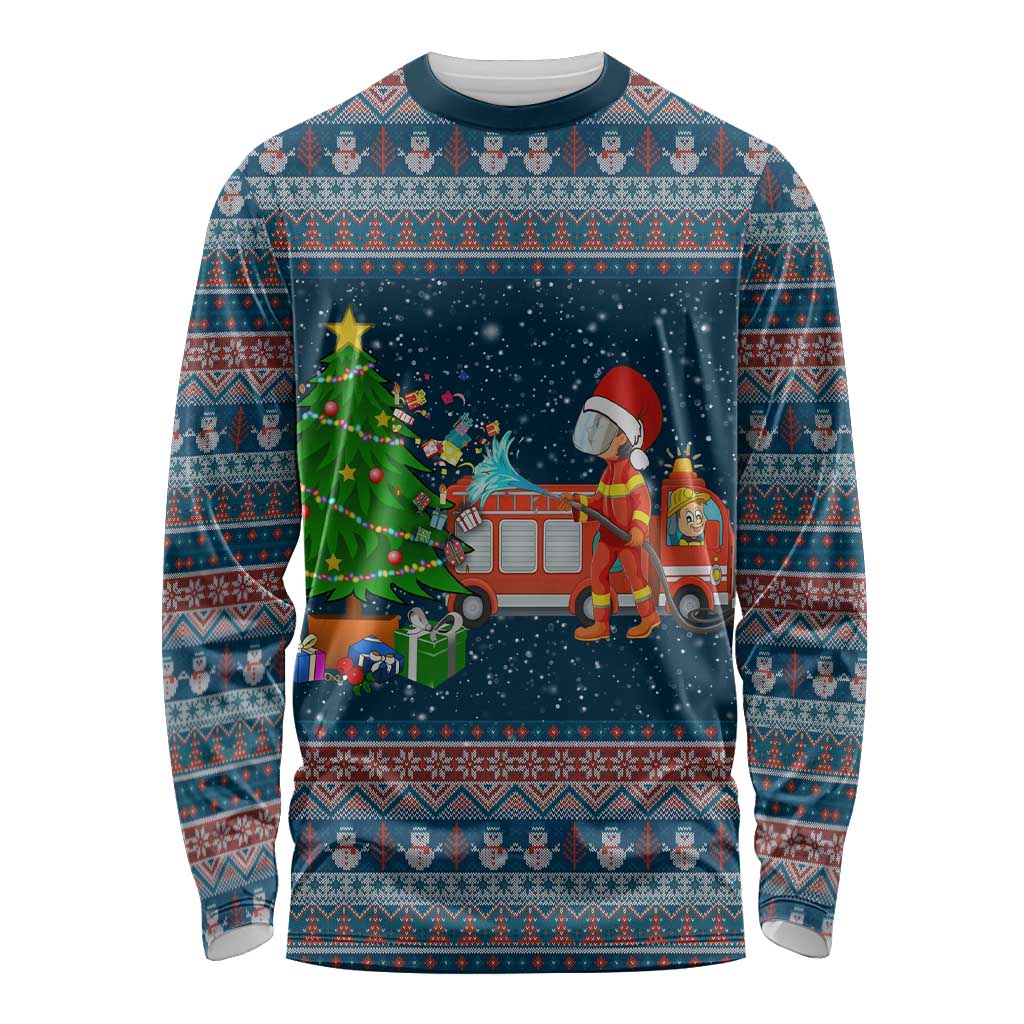 Flamingle Bells Xmas Christmas Long Sleeve Shirt Xmas Holiday Patterns - Wonder Print Shop