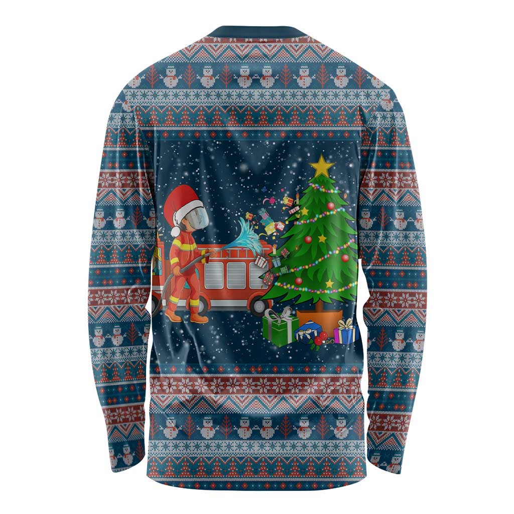 Flamingle Bells Xmas Christmas Long Sleeve Shirt Xmas Holiday Patterns - Wonder Print Shop