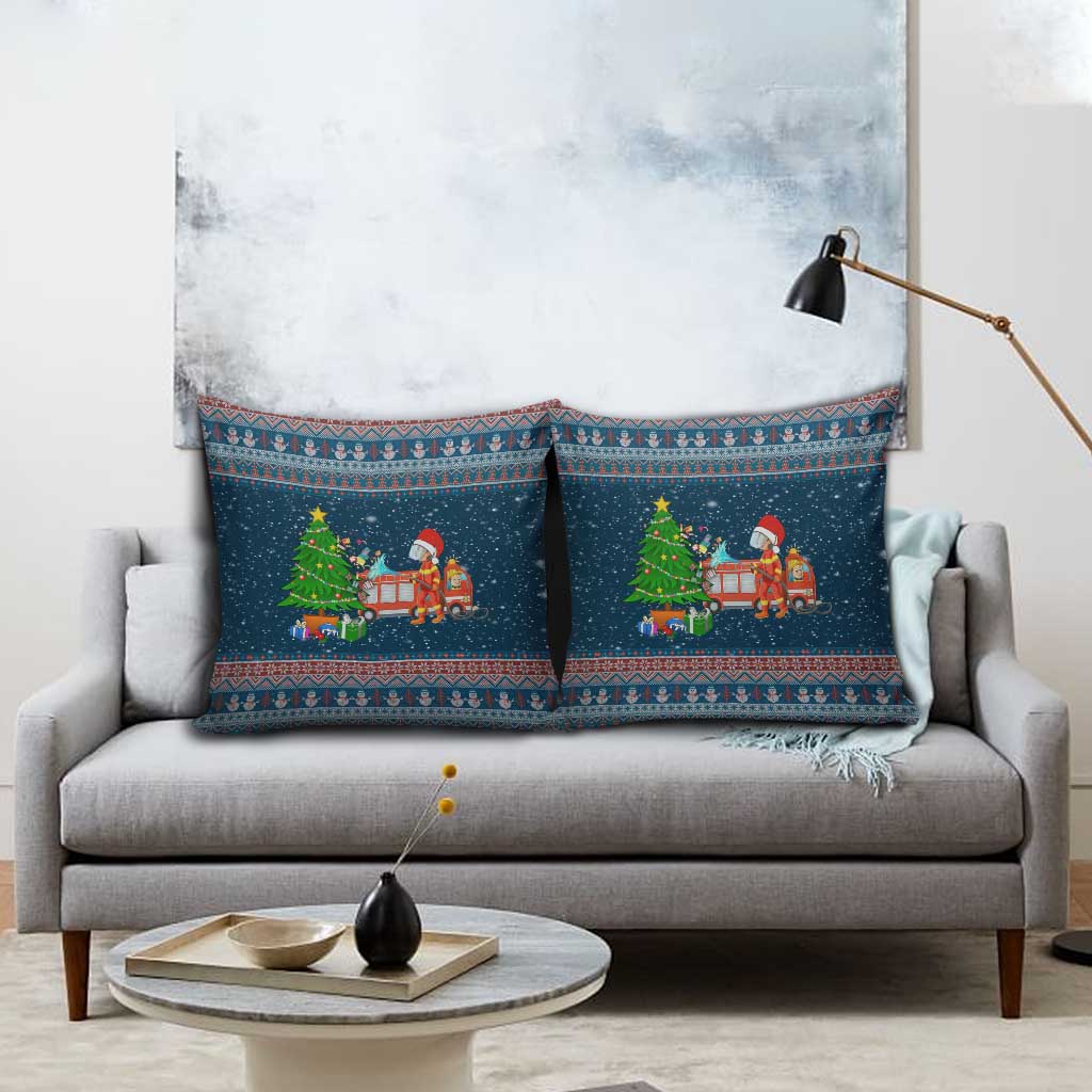 Flamingle Bells Xmas Christmas Pillow Cover Xmas Holiday Patterns - Wonder Print Shop