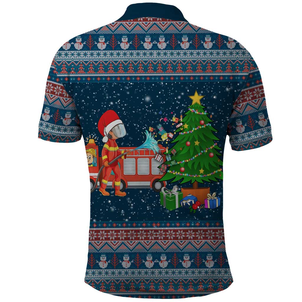 Flamingle Bells Xmas Christmas Polo Shirt Xmas Holiday Patterns - Wonder Print Shop