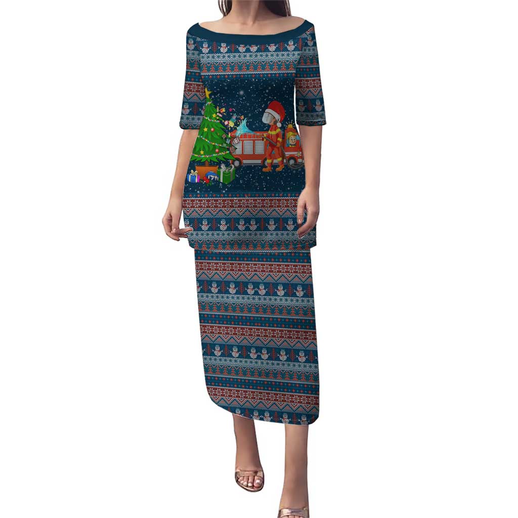 Flamingle Bells Xmas Christmas Puletasi Xmas Holiday Patterns - Wonder Print Shop