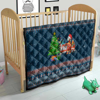 Flamingle Bells Xmas Christmas Quilt Xmas Holiday Patterns - Wonder Print Shop