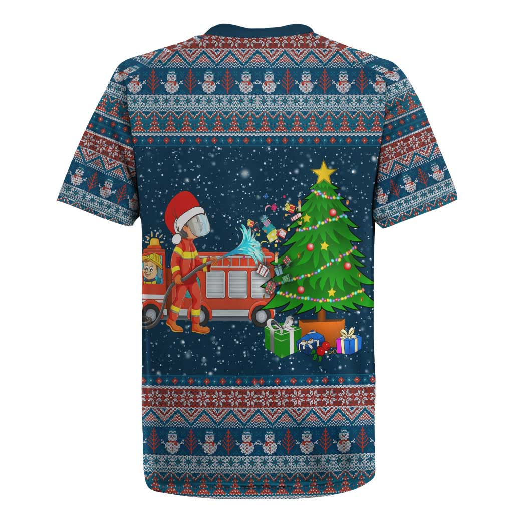 Flamingle Bells Xmas Christmas Rugby Jersey Xmas Holiday Patterns - Wonder Print Shop