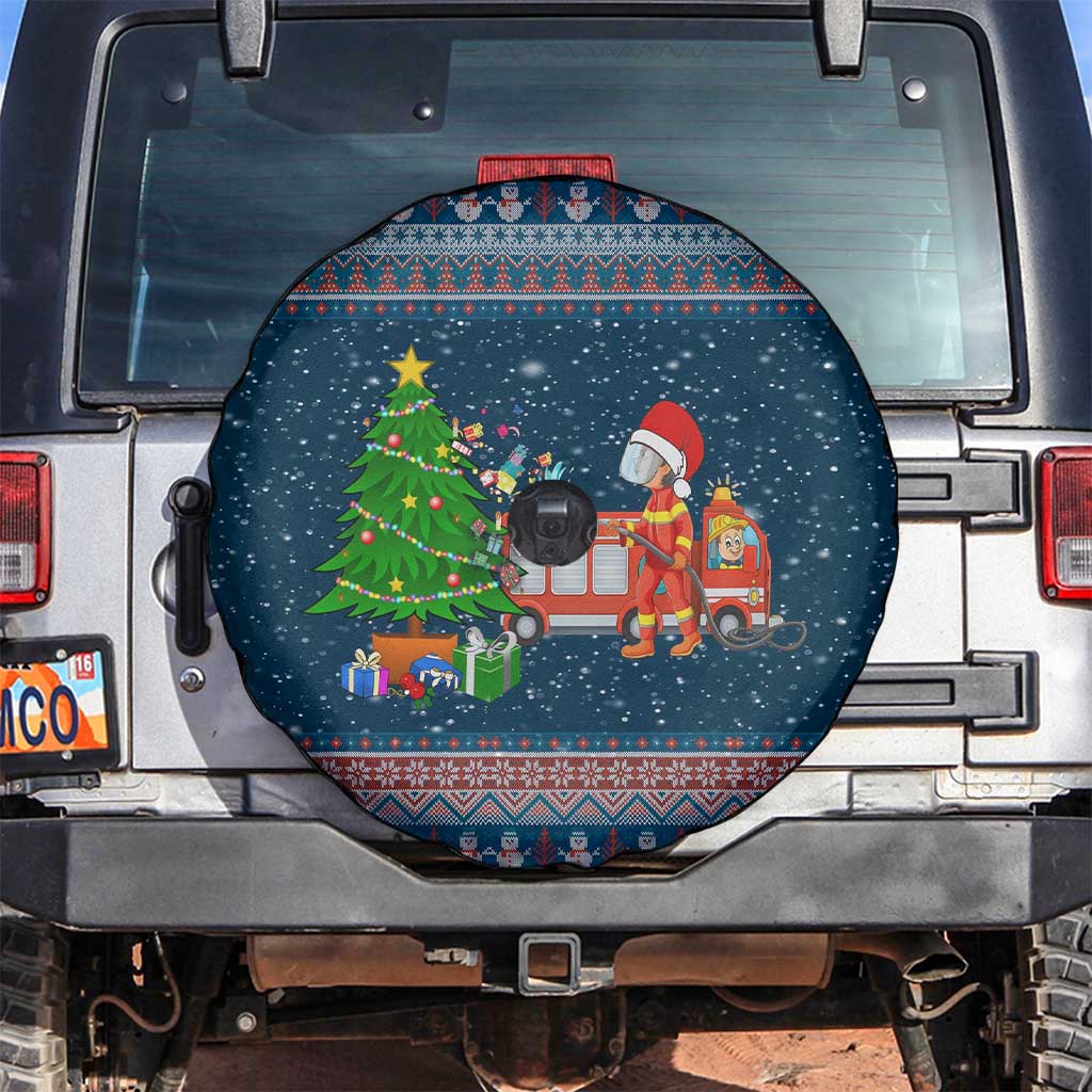 Flamingle Bells Xmas Christmas Spare Tire Cover Xmas Holiday Patterns - Wonder Print Shop