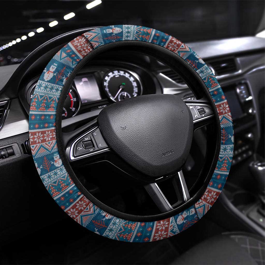 Flamingle Bells Xmas Christmas Steering Wheel Cover Xmas Holiday Patterns - Wonder Print Shop