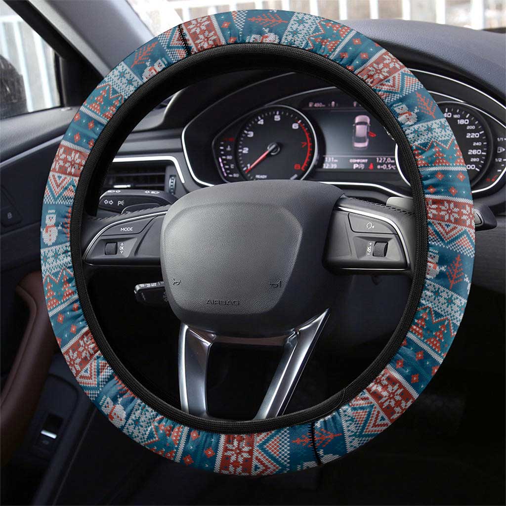 Flamingle Bells Xmas Christmas Steering Wheel Cover Xmas Holiday Patterns - Wonder Print Shop
