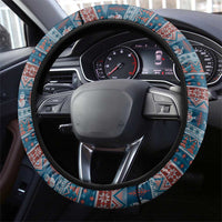 Flamingle Bells Xmas Christmas Steering Wheel Cover Xmas Holiday Patterns - Wonder Print Shop