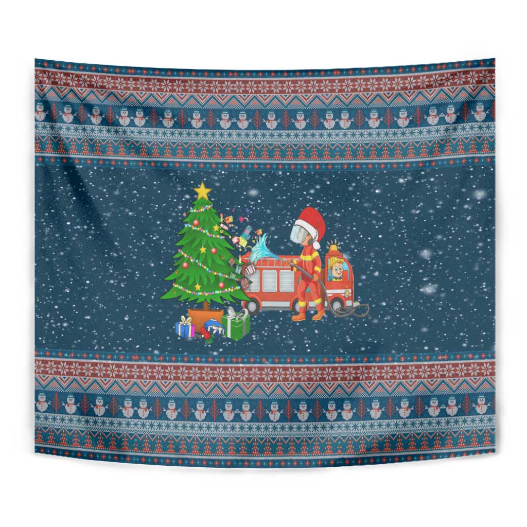 Flamingle Bells Xmas Christmas Tapestry Xmas Holiday Patterns - Wonder Print Shop