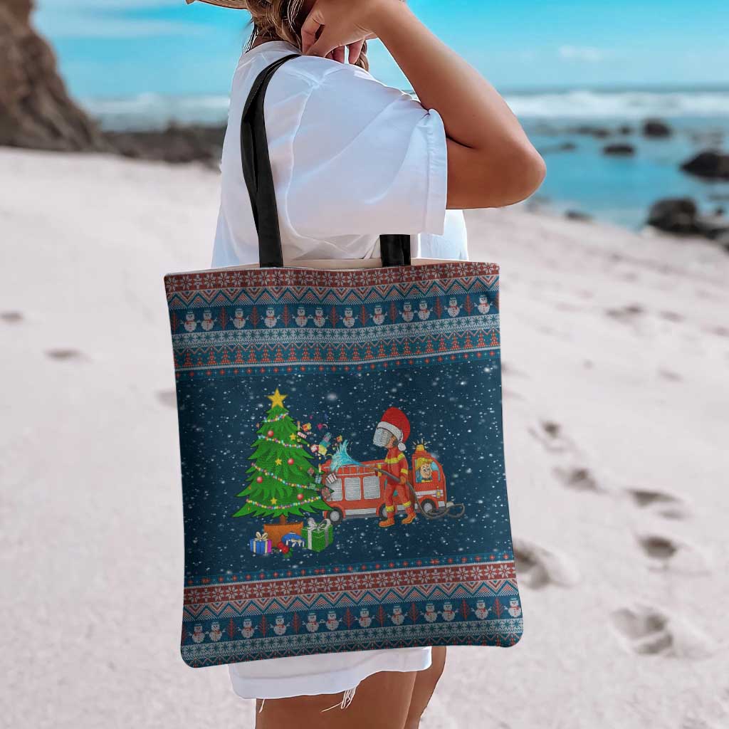 Flamingle Bells Xmas Christmas Tote Bag Xmas Holiday Patterns - Wonder Print Shop